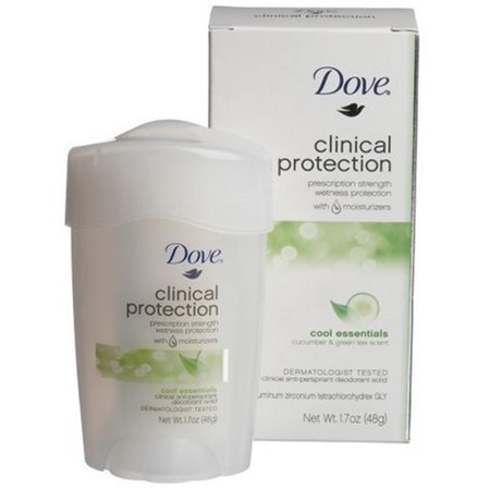 Dove Clinical Protection Solid Original Clean Antiperspirant, 1.7