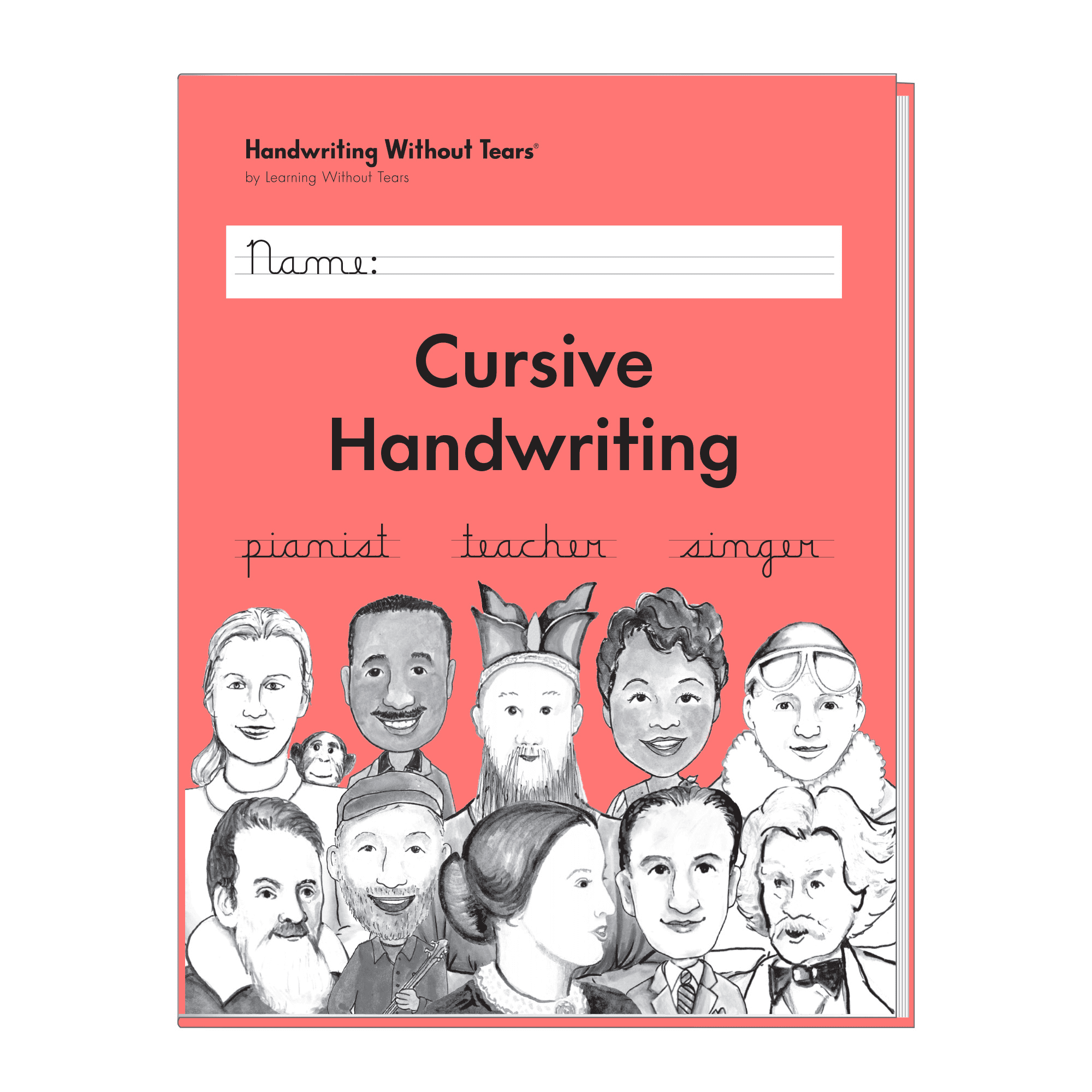Learning Without Tears Cursive Handwriting Workbook, 3rd Grade Writing & Language Arts, Expanded Writing Space