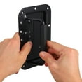 thumbnail image 6 of GUIYONG 2pcs Spring Loaded Recessed Pull Handles Metal Handles for Toolboxes Cabinets and Chests Black for Secure and Convenient Access, 6 of 6