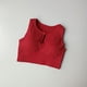 thumbnail image 4 of Sujetador deportivo para mujer, sujetadores acanalados sin costuras, camisetas recortadas para Fitness y correr, chaleco deportivo acanalado,, 4 of 5