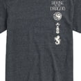 thumbnail image 3 of House of the Dragon - Symbol Logo Short Sleeve Graphic T-Shirt, 3 of 5