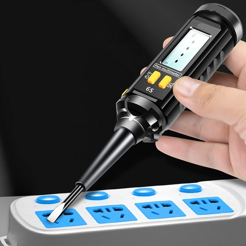 Pen Type Digital Multimeter Capacitance Tester Non-Contact Voltmeter Live/Null Wire Tester