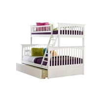 Columbia Bunk Bed Twin over Full in Multiple Colors and Configurations