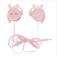 thumbnail image 3 of Kearding Auricular con cable Deporte de dibujos animados Correr Auriculares estéreo Auriculares con bajo lindo Micrófono Auriculares Cables de audio/vídeo, 3 of 6