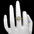 thumbnail image 2 of Natural Citrine 925 Sterling Silver Ring size 7-9 Jewelry R-1245 DGR1111_C_8 R-1245, 2 of 7