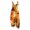 6# Saffron, variant on Halloween Jumpsuits for Women Linen Spaghetti Straps Wide Leg Overalls Floral Print Long Rompers