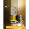 thumbnail image 4 of Luz nocturna L LOHAS LED regulable 3000 K, enchufable con sensor, paquete de 2, 4 of 8