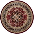 thumbnail image 6 of SAFAVIEH Lyndhurst Miranda Traditional Bordered Runner Rug, Red/Black, 2'3" x 14', 6 of 7