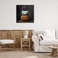 thumbnail image 3 of Stupell Industries Traditional Vintage Halloween Pumpkin Stack Canvas Art, 30 x 30, by Lindsay Kivi Fine Art, 3 of 7