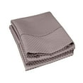thumbnail image 1 of Checkered 800-Thread-Count Pillowcases Set, Cotton Blend, 7 Colors Grey / King, 1 of 1