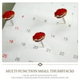 thumbnail image 2 of 30Pcs Floral Push Pins Multi function Rose Thumbtacks Map Accessories, 2 of 9