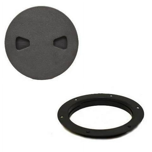 TH Marine Boat Deck Plate Hatch DPS-6-1 | 6 1/4 Inch