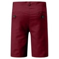 thumbnail image 4 of DDAPJ pyju Clearance Today! Men's Golf Shorts Lightweight Quick Dry Casual Work Shorts Summer Travel Short Pants with Pockets Wine XXL, 4 of 6