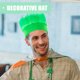 thumbnail image 5 of Sombreros del día de San Patricio, suministros para fiestas, sombreros decorativos para el día irlandés, 2 uds., 5 of 6