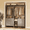 Gray, variant on Homieasy 53.2'' Closet System with Wooden Drawers and Hanging Rods (Set of 2), White