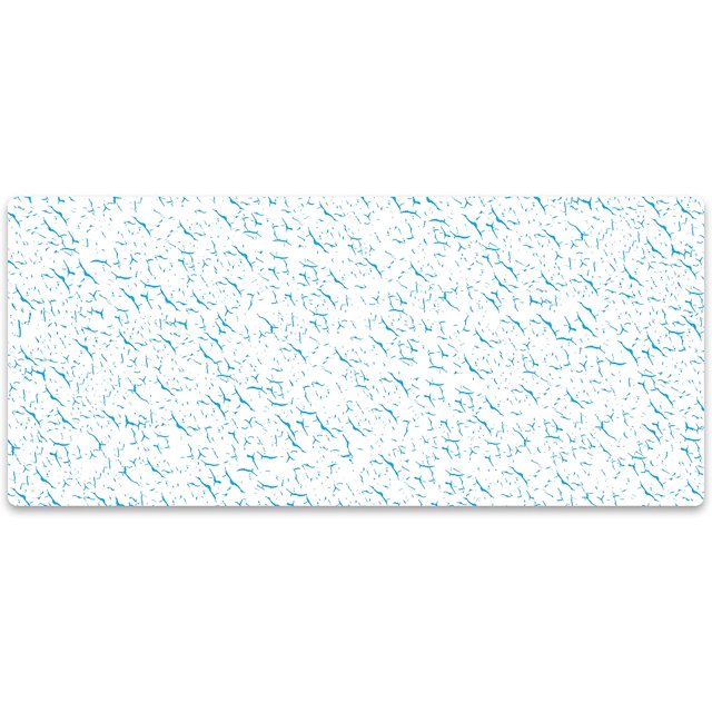 Keyboards XXL Extended Gaming Mouse Pad Thick Desk Mat (White and Blue)