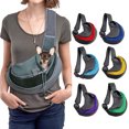 thumbnail image 2 of Bolsa de hombro para mascotas, bolsa de viaje al aire libre para perros, bolsa de malla Oxford, bolsa de mano cómoda con bandolera, 2 of 5