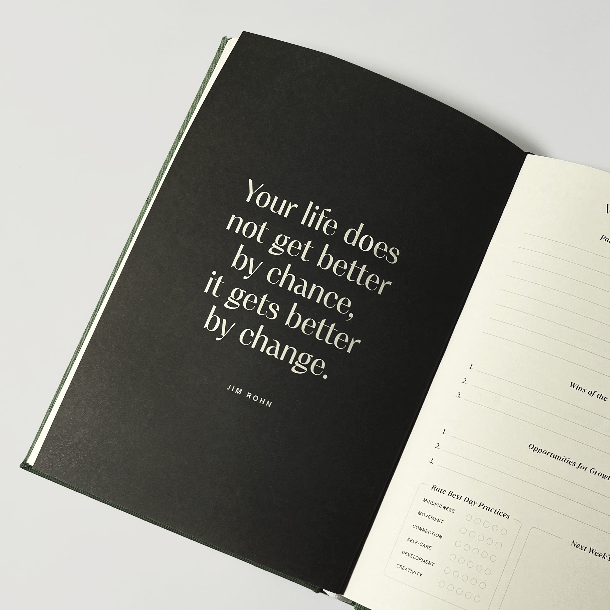 The Best Day Journal – A 12 Week Journal for Daily Gratitude & Growth