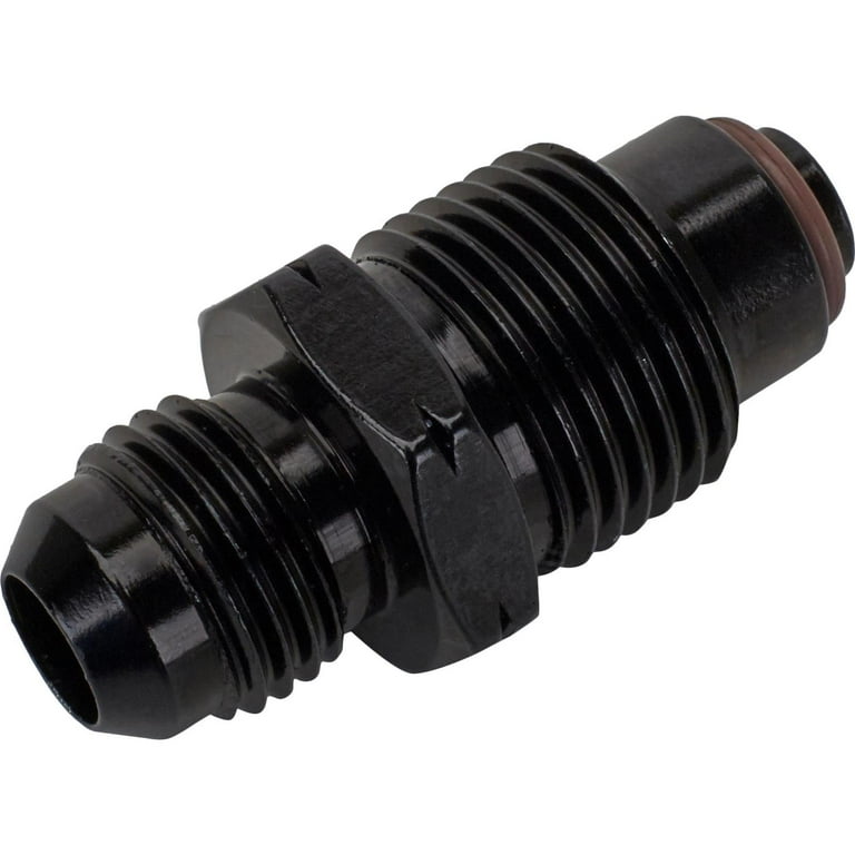Fragola Male Adapter Fitting #6 x 18mm x 1.5 FI Black 491964-BL Fragola Male Adapter Fitting #6 x 18mm x 1.5 FI Black 491964-BL