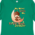 thumbnail image 4 of Inktastic My Mimi Loves Me to the Moon and Back Boys or Girls Long Sleeve Toddler T-Shirt, 4 of 5