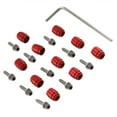thumbnail image 2 of Hose Fitting Kit 10PC Olive 10PC Insert with Wrench for Sram Hydraulic Brakes Red, 2 of 9