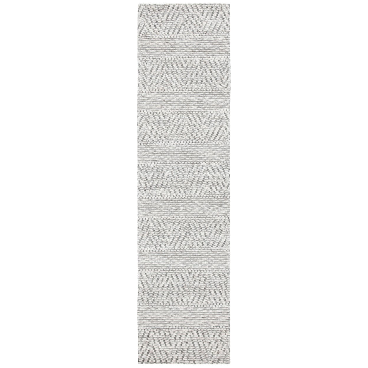 SAFAVIEH Marbella Keeleigh Diamond Area Rug, Beige/Light Grey, 7' x 7' Square