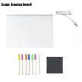 thumbnail image 1 of Luminous Drawing Board For Children to Graffiti Erasable Fluorescent LED, 1 of 8