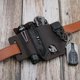 thumbnail image 4 of Funda multiherramienta para cinturón, organizador de bolsillo EDC de cuero para hombres, funda Leath yeacher METRO, 4 of 7