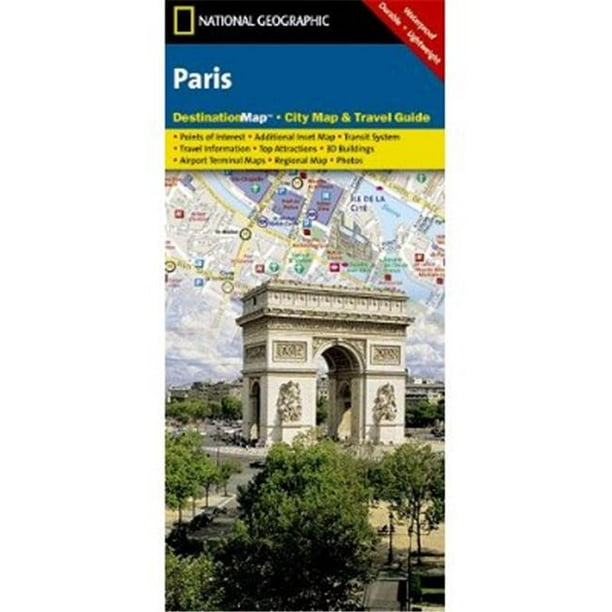 National Geographic DC00620512 Carte de Paris