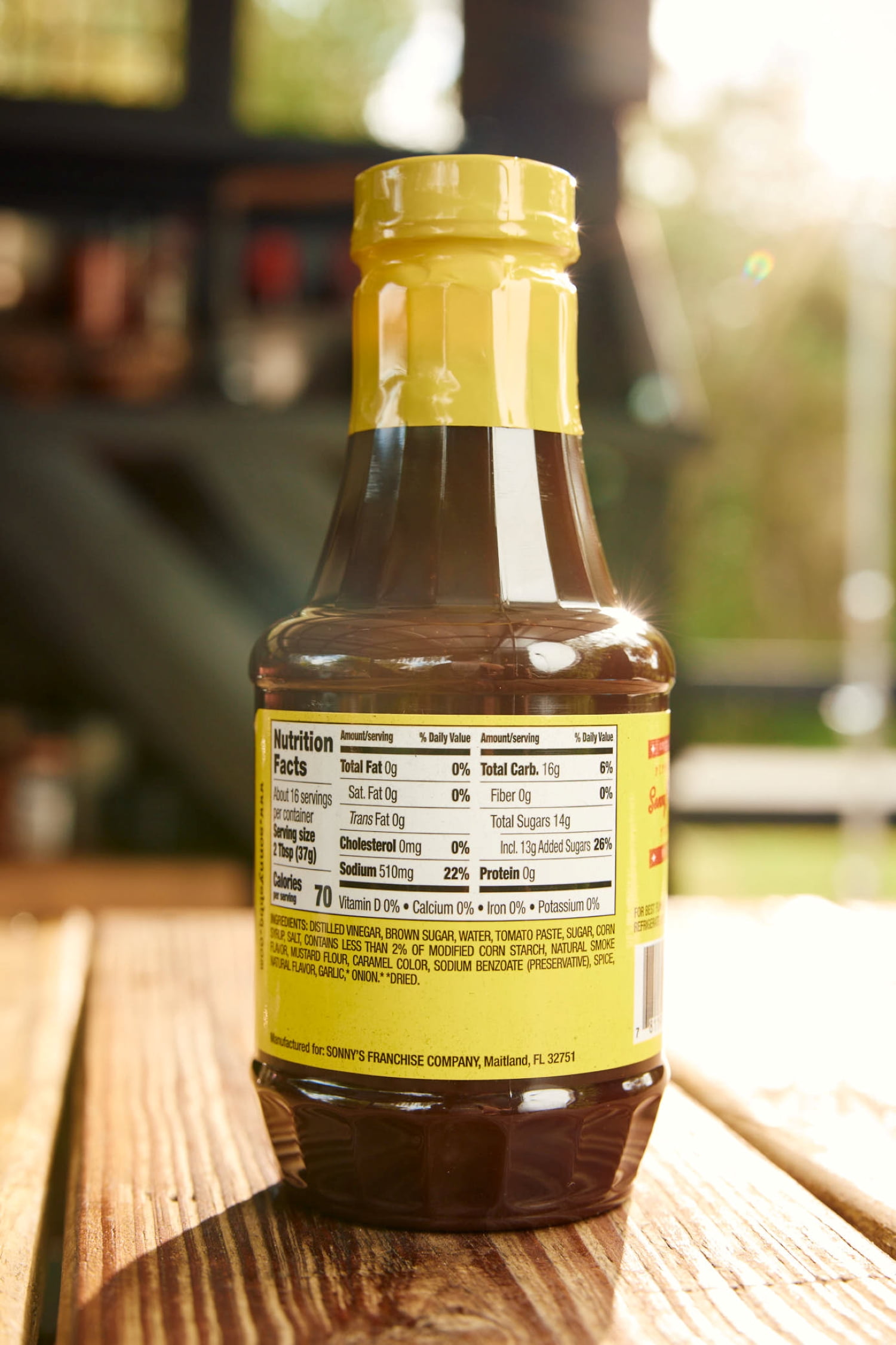 (6 pack) Sonny’s BBQ Sweet BBQ Sauce, 21 oz Bottle – Barbecue Sauce for Grilling, Dipping, and Marinades