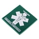 thumbnail image 5 of Parche de goma de PVC Macarena Insiga Militar Táctica Del de Goma Del Del Cráneo 3D Parte Posterior Verde 47x47 mm, 5 of 7