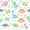 Green Orange, variant on Homewish Cartoon Dino 7-Piece Twin Bedding,Cute Floral Bedding Comforter Set,White,Colorful Stars Reversible