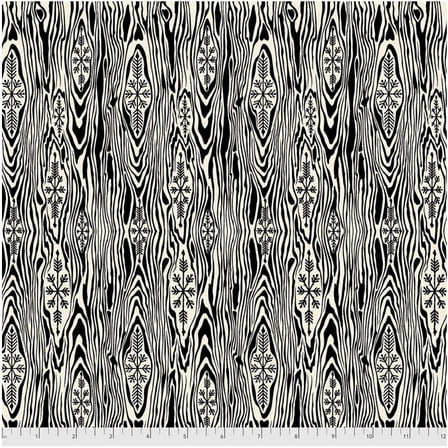 Tula Pink Holiday Homies Yule Log Ink Cotton Flannel Fabric By Yard