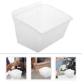 thumbnail image 3 of Garage Tool Organizer Slat Wall Bin Transparent Plastic 1Pack 6.9X5.7X4.5In, 3 of 6