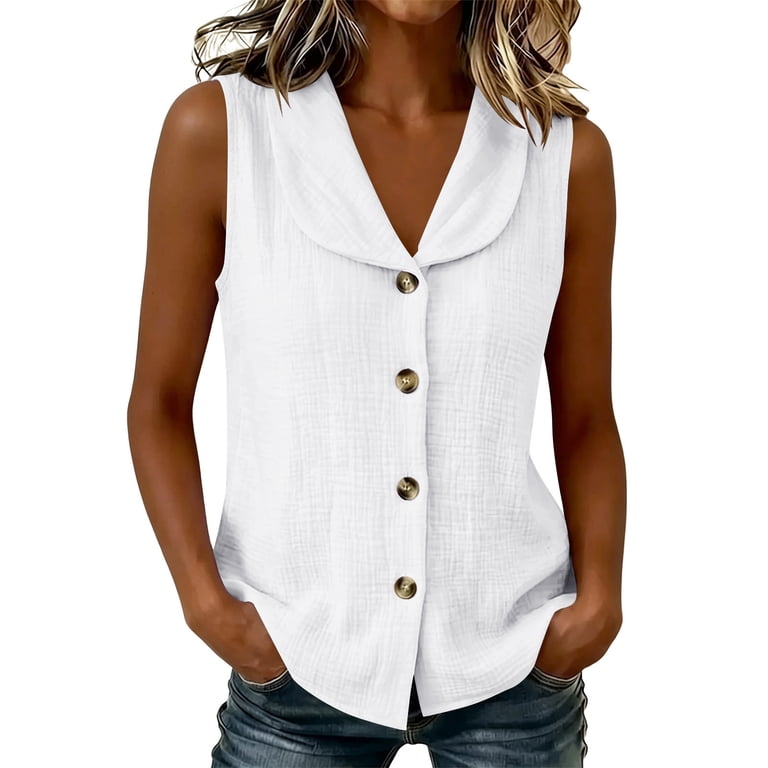 cute dress shirts for work biudgviw Womens Button Down Shirts Lightweight Long Sleeve Tunic Tops  Casual Collared Office Work Blouses Cute Clothes