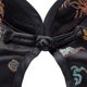 thumbnail image 2 of Top con cuello halter Mujer Sin respaldo Estilo Cheongsam Tela Negro S, 2 of 8
