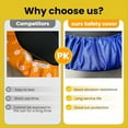 thumbnail image 4 of Mini Trampoline Spring Cover for Trampoline Edge Replacement for Indoor Outdoor Garden Rebounder 36inch Blue, 4 of 7