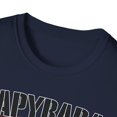thumbnail image 4 of Funny Capybara Commander, Gildan Unisex Softstyle Shirt, Graphic Tee, S-3XL, 4 of 5