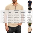 thumbnail image 2 of VgaVtl Mens Polo Shirts Knit Summer Short Sleeve Plain Casual Shirts for Men Collared Going Out Zip-Up, 2 of 6
