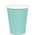 thumbnail image 2 of Amscan Robin's Egg Blue Disposable Paper Cups, 9 Oz., 20 Ct., 2 of 2