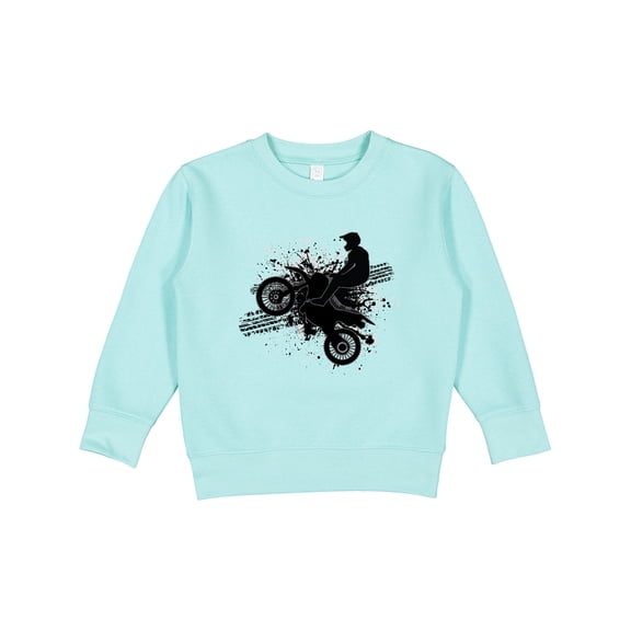 Inktastic Motocross Dirt Biking Bmx Toddler Sweatshirt