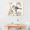 thumbnail image 2 of PRATYUS Birds on the Branches Canvas Wall Art Picture 20x16in for Living Room Bedroom 20x16in, 2 of 3