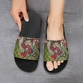 thumbnail image 6 of GZHJMY Stylish Slides for Women Men, Baseball Player and Field Soft Flexible Slip-on Sandals Slippers, 6 of 7