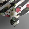 thumbnail image 5 of Pioneer Flower Floral Print Pattern Square Tablecloth,Waterproof Square Table Cover,Wipeable Spillproof Washable Table Cover for Home Kitchen Party Decor 60"x60"(152x152cm), 5 of 6