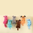 thumbnail image 6 of Clearance! Catnip and Silvervine Chew Plush Toy - Funny Expression, Chewable, Self-Entertaining, Relieves Stress, Great for Indoor Play,Green, 6 of 8
