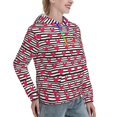 thumbnail image 6 of Haiem Hearts And Lines for Women's Fashion Hoodies & Sweatshirts with Kangaroo Pocket,Hooded Sweatshirt with Eye-catching Drawstrings-X-Large, 6 of 7