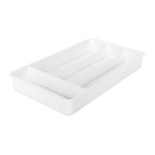 Plastic Cutlery Tray for Kitchen Drawers Portable Cutlery Holder with  Transparent Lid Sealed Dustproof Cutlery Organiser Trays Flatware Storage  Box for Campervan Picnic Caravan 