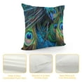 thumbnail image 4 of Shiartex Peacock Feathers Throw Pillow Covers Sofa Pillowcase Car Square Throw Pillowcases Home Decoration，Multi-Size, 4 of 5