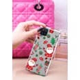 thumbnail image 3 of WIRESTER Silver Glitter Case, Sparkle Bling TPU Cover for Samsung Galaxy A12 A125 5G 6.5" 2020, Happy Santa Christmas Pattern, 3 of 3