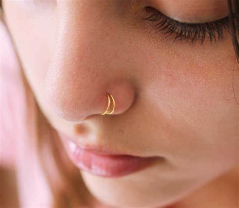 Red Opal silver nose ring -Ultra Thin 24G Sterling Silver Nose ring  piercing ring - Red tiny nose hoop opal - 7mm nose hoop - Delicate Nose Ring  Cartilage - Yahoo Shopping
